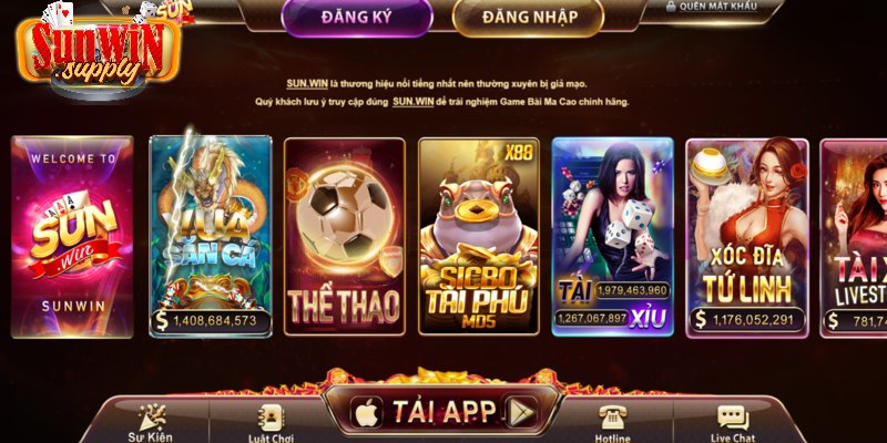 Giới thiệu về sảnh chơi casino Sunwin dành cho tân thủ